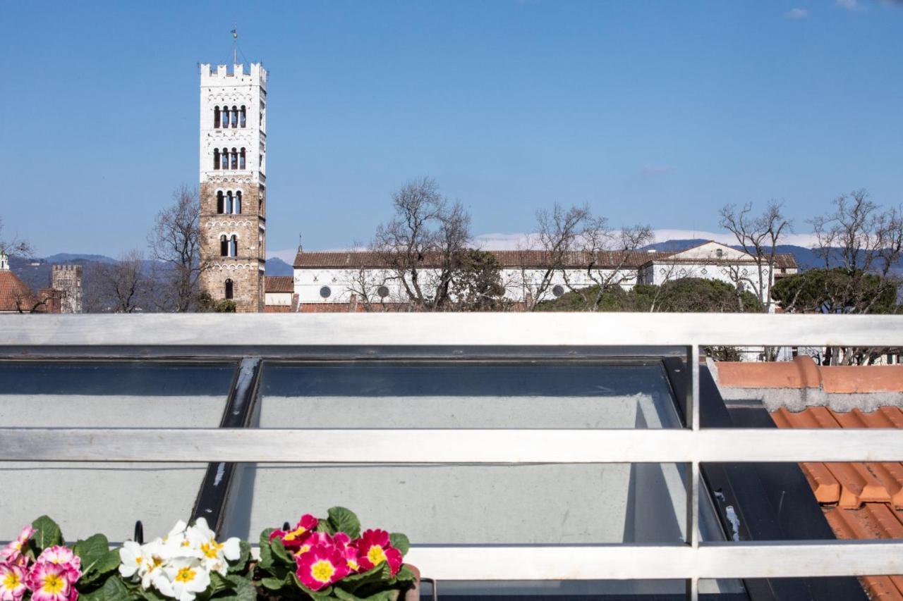 Rooftop Delight With Terrace Lucca Exteriér fotografie
